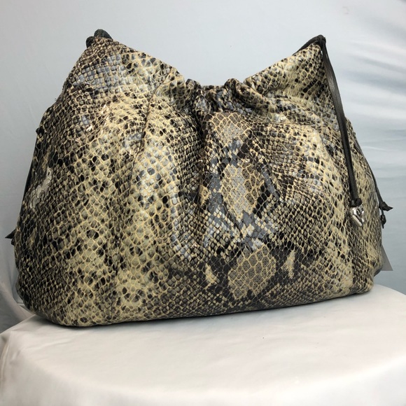 Brighton faux snake skin bag - Picture 1 of 8